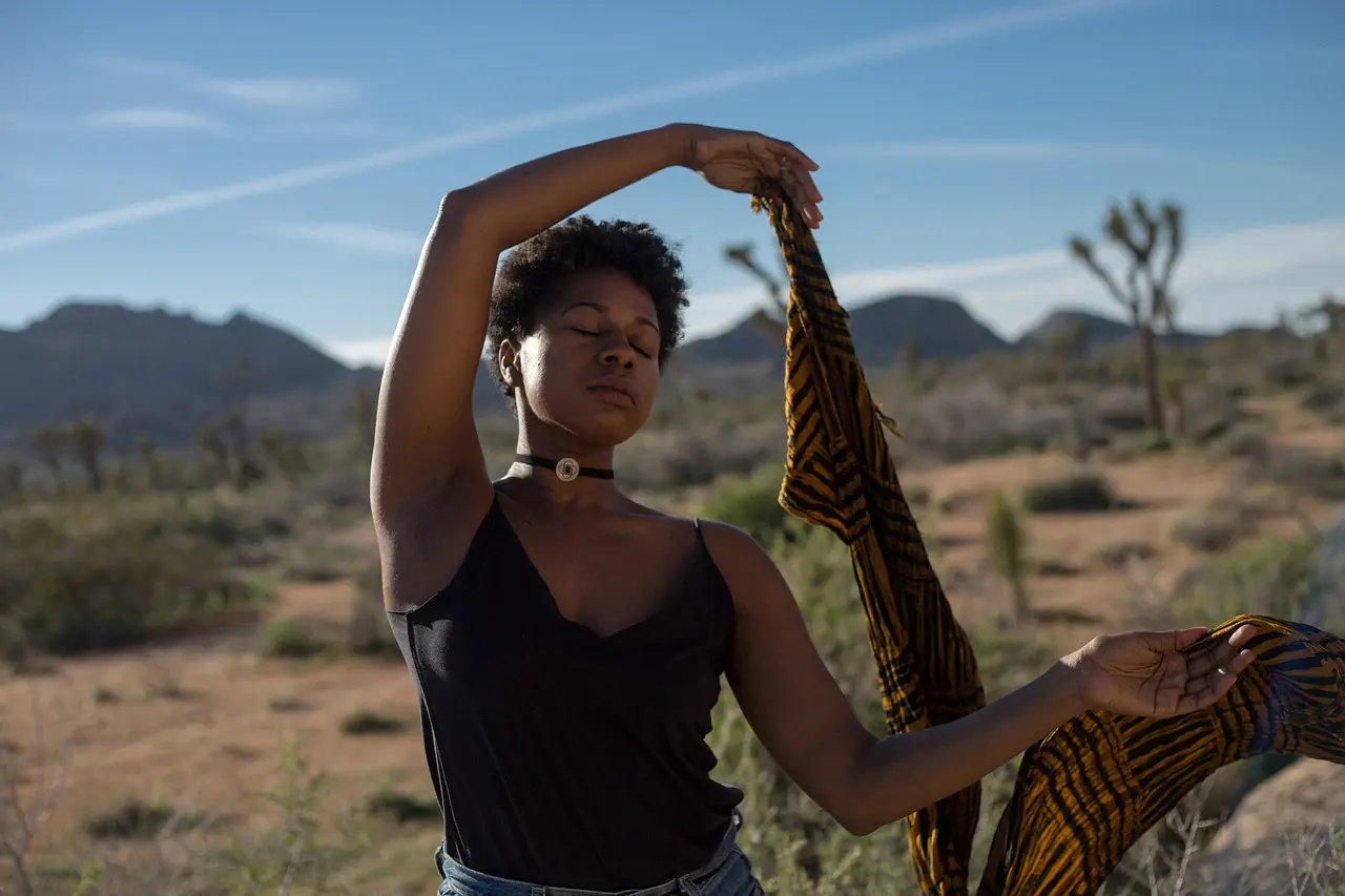 A restorative scene symbolizing mental-health healing